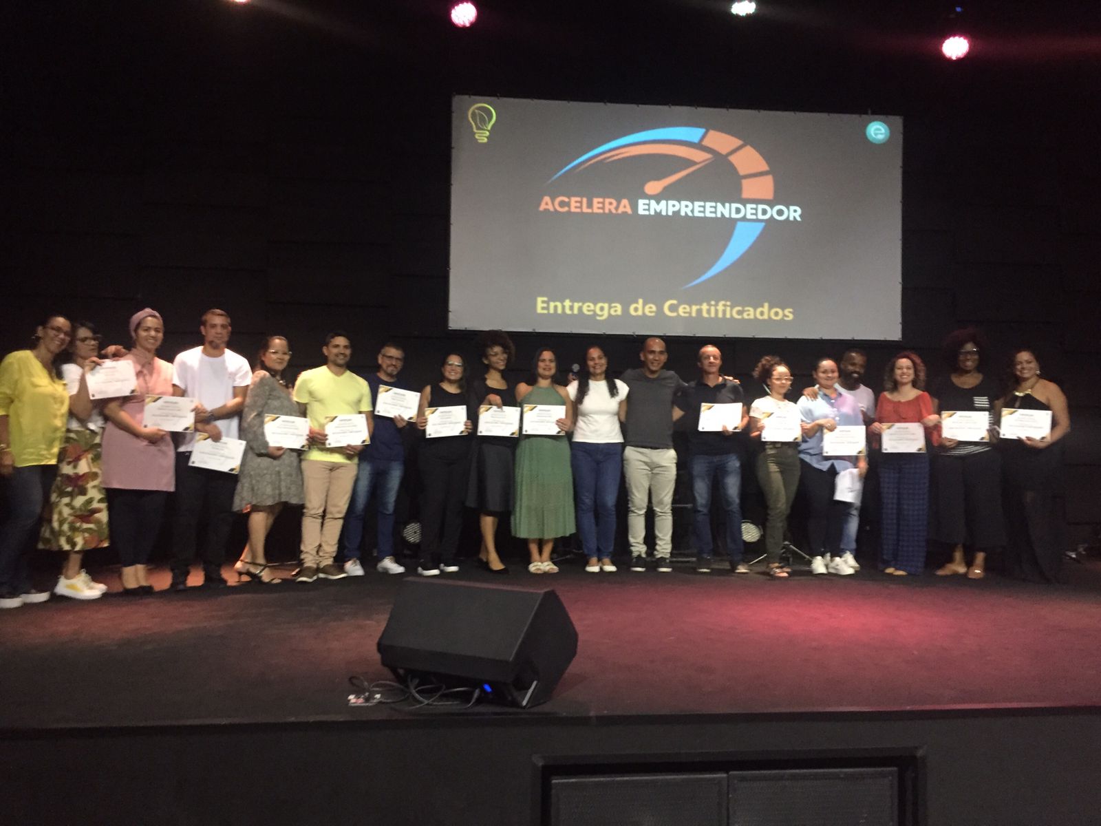 Formatura do Curso Acelera Empreendedor